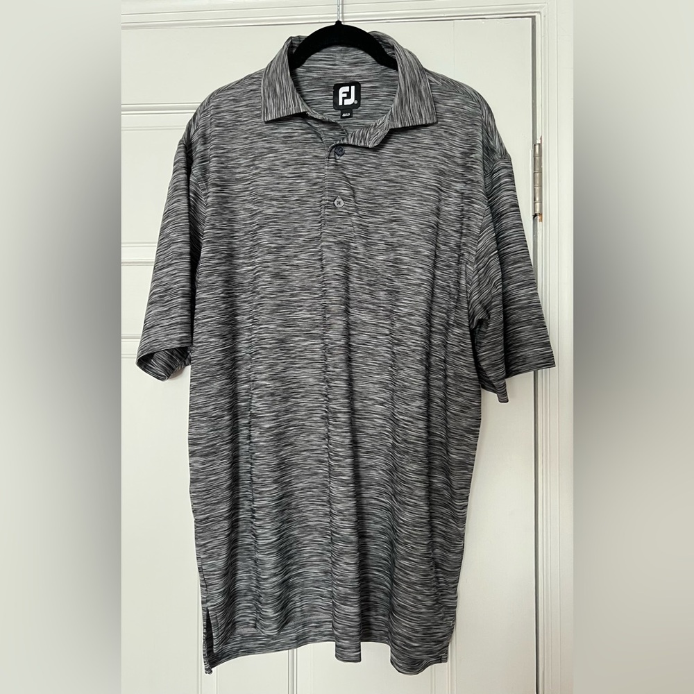 FootJoy Gray Performance Polo Shirt